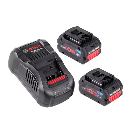 Kit de démarrage Bosch avec 2x batterie ProCORE 18 V 8,0 Ah Professional ( 1600A016GK ) et chargeur GAL 1880 CV