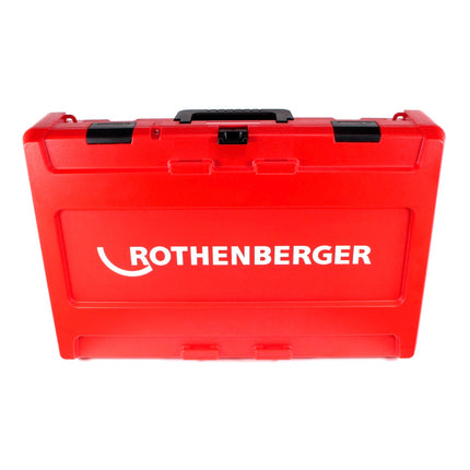 Rothenberger ROMAX 4000 Sertisseuse sur batterie 18 V électro-hydraulique + 1x batterie 10,0 Ah CAS + chargeur + coffret