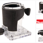 Module de bordure 6 / 8 mm Makita pour fraise multifonctions DRT50/RT0700C ( 199089-4 ) transparent