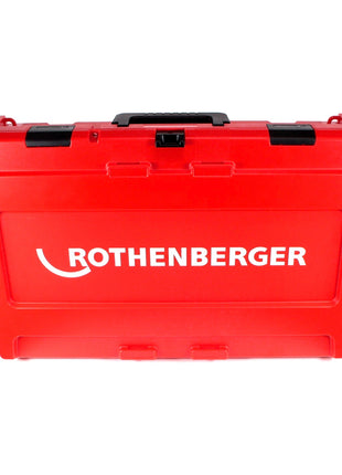 Rothenberger ROMAX 4000 Sertisseuse sur batterie 18 V électro-hydraulique + 2x batterie 10,0 Ah CAS + chargeur + coffret