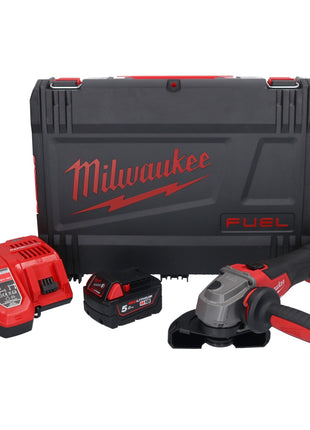 Milwaukee M18 FSAG125X-501X Akku Winkelschleifer 18 V 125 mm Brushless + 1x Akku 5,0 Ah + Ladegerät + HD Box