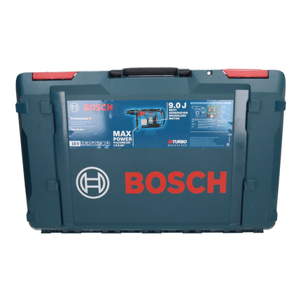 Bosch GBH 18V-40 C Professional Perforateur sans fil 9,0 J 18V - SDS max - BITURBO Brushless + 1x Batterie ProCORE 8,0 Ah + Chargeur + Coffret XL-BOXX