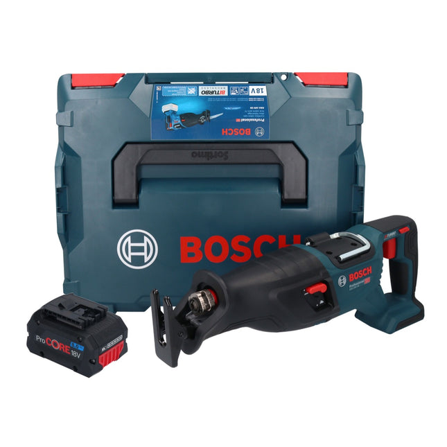 Bosch GSA 18V-28 Scie sabre sans fil 18 V BITURBO Brushless + 1x batterie ProCORE 8,0 Ah + L-Boxx - sans chargeur