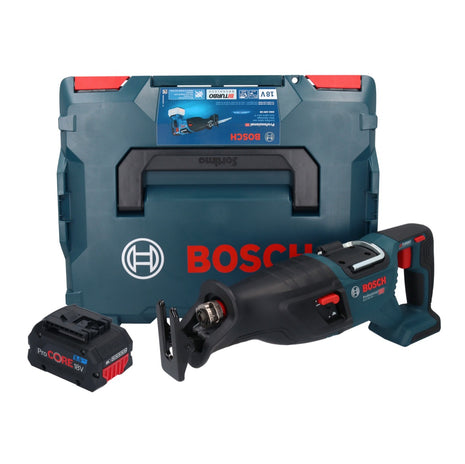 Bosch GSA 18V-28 Akku Säbelsäge 18 V BITURBO Brushless + 1x ProCORE Akku 8,0 Ah + L-Boxx - ohne Ladegerät