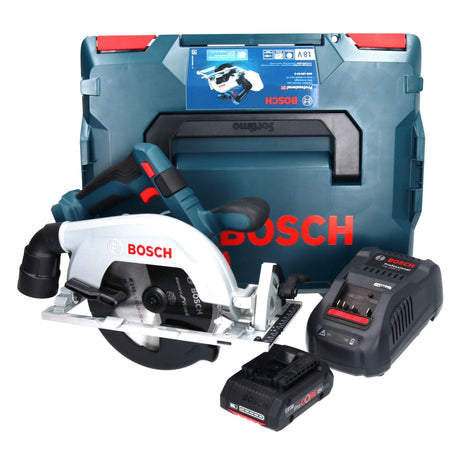 Bosch GKS 18V-57-2 Professional Akku Kreissäge 18 V 165 mm Brushless + 1x ProCORE Akku 4,0 Ah + Ladegerät + L-Boxx - Toolbrothers