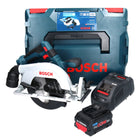 Bosch GKS 18V-57-2 Sierra circular de batería profesional 18 V 165 mm sin escobillas + 1x batería ProCORE 8,0 Ah + cargador + L-Boxx