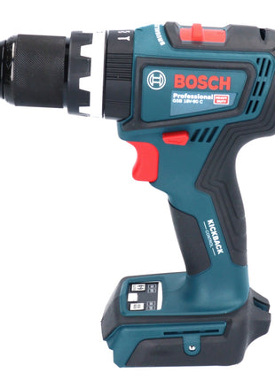 Bosch GSB 18V-90 C Profesjonalna akumulatorowa wiertarko-wkrętarka udarowa 18 V 64 Nm bezszczotkowa + 1x akumulator ProCORE 8,0 Ah + ładowarka + L-Boxx