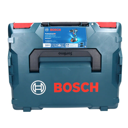 Bosch GSB 18V-90 C Professional Perceuse-visseuse à percussion sans fil 18 V 64 Nm Brushless + 2x batterie ProCORE 8,0 Ah + chargeur + L-Boxx
