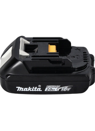 Makita DMR 115 A1B Radio de chantier sur batterie 12 V - 18 V Bluetooth DAB+ IP65 noir + 1x batterie 2,0 Ah - sans chargeur