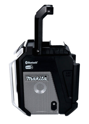 Makita DMR 115 A1B Radio de chantier sur batterie 12 V - 18 V Bluetooth DAB+ IP65 noir + 1x batterie 2,0 Ah - sans chargeur