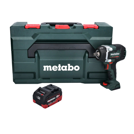 Metabo SSW 18 LTX 800 BL Atornillador de impacto a batería 18 V 800 Nm 1/2" sin escobillas + 1x batería 5,5 Ah + metaBOX - sin cargador