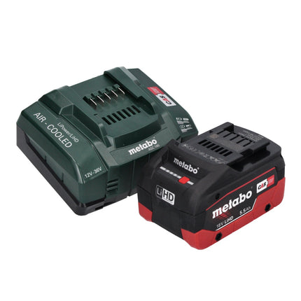 Metabo SSW 18 LTX 800 BL Visseuse à choc sans fil 18 V 800 Nm 1/2" Brushless + 1x batterie 5,5 Ah + chargeur + metaBOX