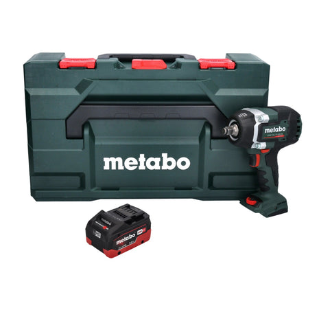 Metabo SSW 18 LTX 800 BL Visseuse à choc sans fil 18 V 800 Nm 1/2'' Brushless + 1x batterie 8,0 Ah + metaBOX - sans chargeur