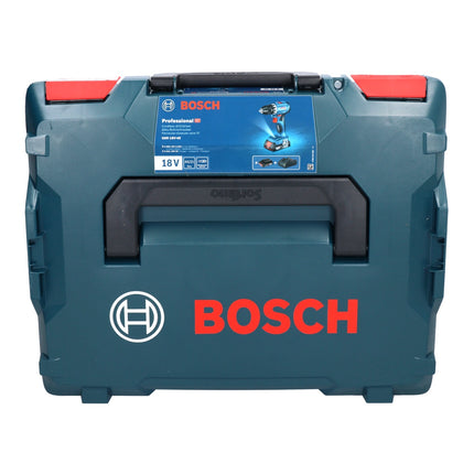 Bosch GSR 18V-45 Perceuse-visseuse sans fil 18 V 45 Nm brushless + 2x Batteries 2,0 Ah + Chargeur + Coffret L-Boxx