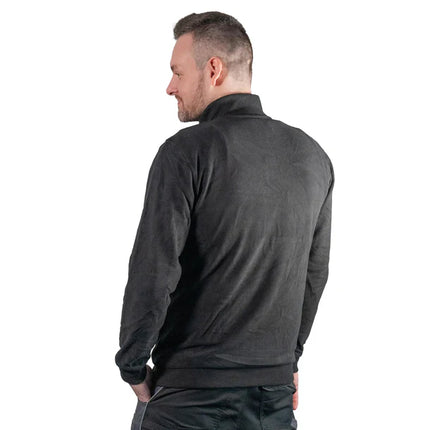 Toolbrothers Quart de pull-over zippé Casual Fit - AUTUMN COLLECTION Farbe Concrete Grey Gre L