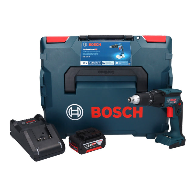 Bosch GTB 18V-45 Visseuse pour cloisons sèches sans fil 18 V 32 Nm Brushless + 1x batterie 5,0 Ah + chargeur + L-Boxx