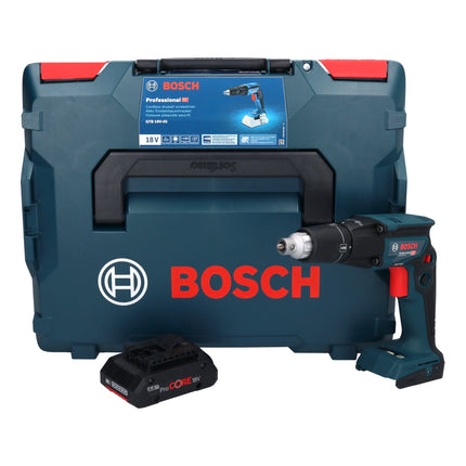 Bosch GTB 18V-45 Visseuse pour cloisons sèches sans fil 18 V 32 Nm Brushless + 1x batterie ProCORE 4,0 Ah + L-Boxx - sans chargeur