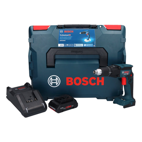 Bosch GTB 18V-45 Visseuse pour cloisons sèches sans fil 18 V 32 Nm Brushless + 1x batterie ProCORE 4,0 Ah + chargeur + L-Boxx