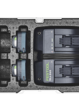 Festool Energie Set SYS 18V 2x4,0/TCL 6 DUO 18 V ( 577109 ) + 2x Akku 4,0 Ah + Ladegerät + Systainer - Toolbrothers