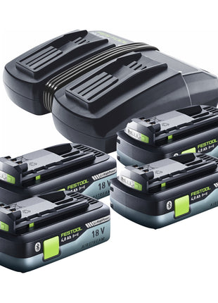 Festool CTLC MIDI Akku Absaugmobil 36 V ( 2x 18 V ) Staubkl. L + 4x Akku 4,0 Ah + Ladegerät + Systainer - Toolbrothers