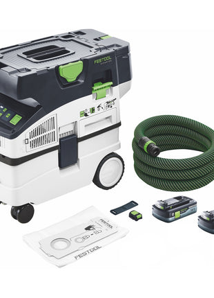 Festool CTMC MIDI Akku Absaugmobil 36 V ( 2x 18 V ) Staubkl. M + 2x Akku 4,0 Ah - ohne Ladegerät - Toolbrothers