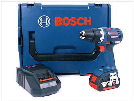 Bosch GSR 18 V-EC Akku-Bohrschrauber im Transportkoffer mit 1 x 4 Ah Bosch Akku und Ladegerät - Toolbrothers