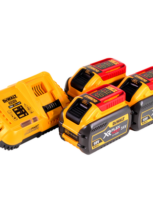 Set básico DeWalt DCB 118 X3 FlexVolt 54 V / 18 V + 3 baterías DCB 547 de 9,0 Ah