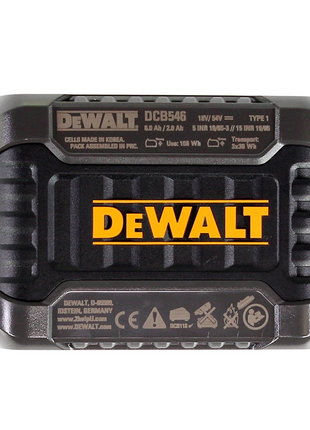 DeWalt DCB118T3XR FLEXVOLT Chargeur + 3x DCB546 Batteries 6,0 Ah