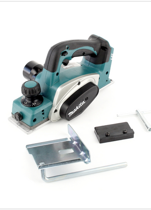 Makita DKP 180 Z Rabot sans fil 18 V 82 mm - sans batterie, sans chargeur