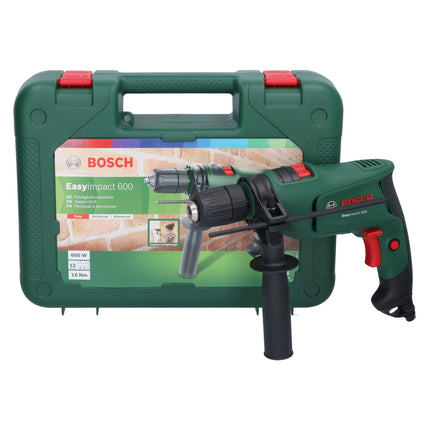 Bosch EasyImpact 600 Perceuse à percussion 600 watts 15Nm + Coffret (0603133000)