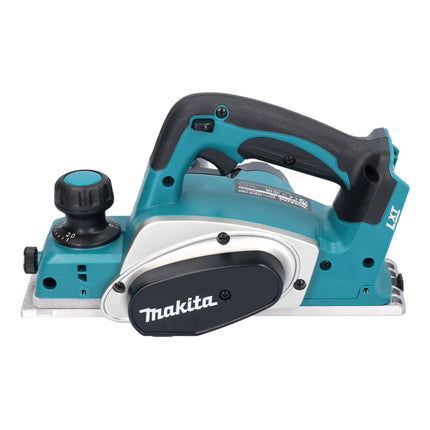 Makita DKP 180 M1J Rabot sans fil 18 V 82 mm + 1x batterie 4,0 Ah + Makpac - sans chargeur