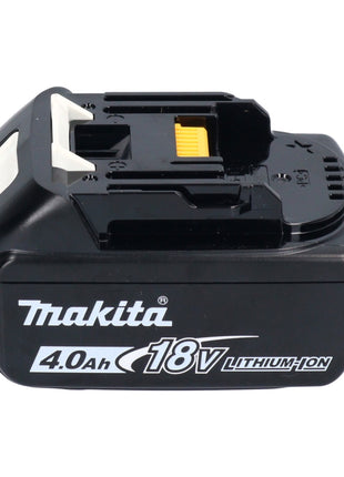 Makita DKP 180 M1J raboteuse sans fil 18 V 82 mm + 1x batterie rechargeable 4,0 Ah + Makpac - sans kit chargeur