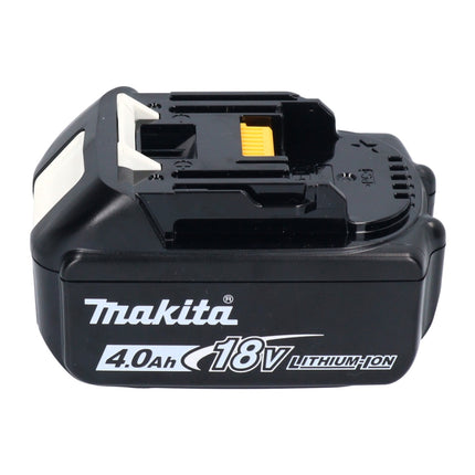 Makita DKP 180 M1J Rabot sans fil 18 V 82 mm + 1x batterie 4,0 Ah + Makpac - sans chargeur