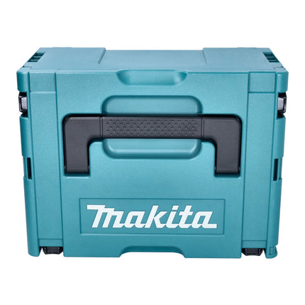 Makita DKP 180 RG1J Rabot sans fil 18 V 82 mm + 1x batterie 6,0 Ah + chargeur + Makpac