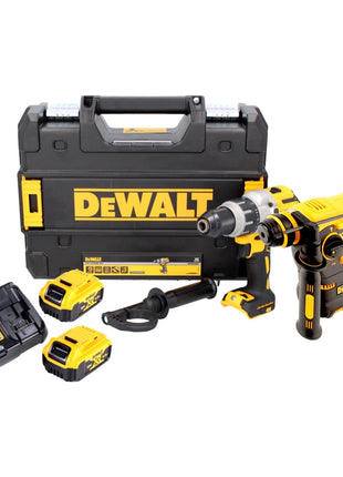 DeWalt XR Kit combo 18 V DCH 253 N Perforateur sans fil 2,1 J + Perceuse à percussion sans fil DCD 996 P2 95 Nm sans balais + 2x Batteries 5,0 Ah + Chargeur + TSTAK