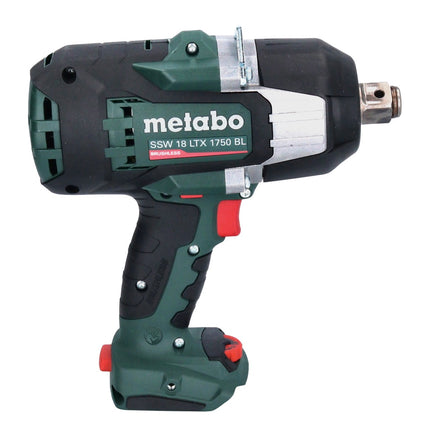Metabo SSW 18 LTX 1750 BL Visseuse à choc sans fil 18 V 1750 Nm 3/4" Brushless ( 602402840 ) + metaBOX - sans batterie, sans chargeur