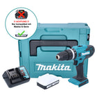 Makita HP 488 DWY1J Akku Schlagbohrschrauber 18 V 42 Nm G-Serie + 1x Akku 1,5 Ah + Ladegerät + Makpac