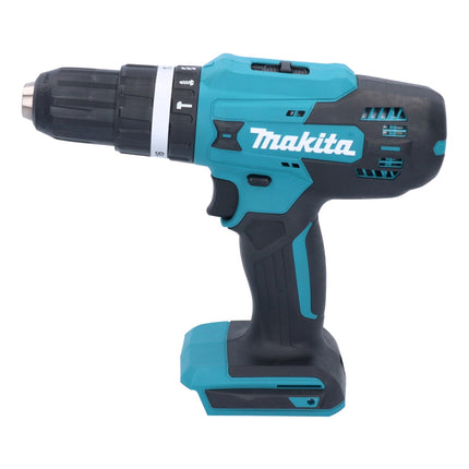 Makita HP 488 DWY1K 18 V Perceuse-visseuse à percussion sans fil 42 Nm série G + 1x Batterie 1,5 Ah + Chargeur + Mallette
