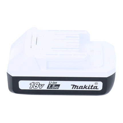Makita Power Source Kit 1x BL 1815 G 18 V 1,5 Ah / 1500 mAh batterie série G ( 198186-3 ) + chargeur DC 18 WA ( 195423-6 )