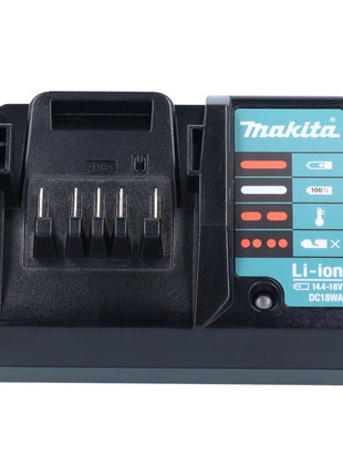 Kit source d'alimentation Makita 2x BL 1815 G 18 V 1,5 Ah / 1500 mAh batterie série G (2x 198186-3) + chargeur DC 18 WA (195423-6)