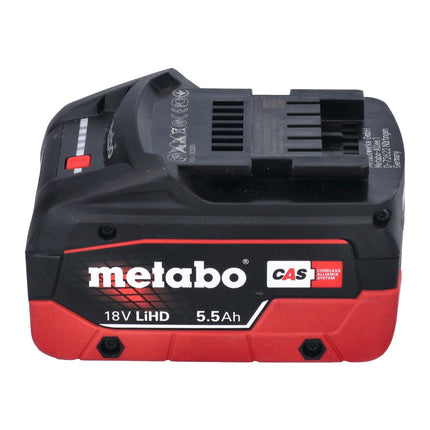 Metabo SSW 18 LTX 1750 BL Visseuse à choc sans fil 18 V 1750 Nm 3/4" Brushless + 1x batterie 5,5 Ah + metaBOX - sans chargeur