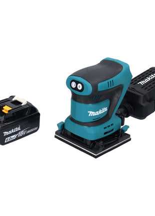 Lijadora orbital a batería Makita DBO 480 G1 18 V 112 x 102 mm + 1x batería 6,0 Ah - sin cargador