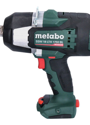 Visseuse à chocs sans fil Metabo SSW 18 LTX 1750 BL 18 V 1750 Nm 3/4" sans balais + 2x batterie 10,0 Ah + chargeur + métaBOX