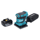 Makita DBO 481 F1 Ponceuse vibrante sans fil 18 V 112 x 102 mm + 1x batterie 3,0 Ah - sans chargeur