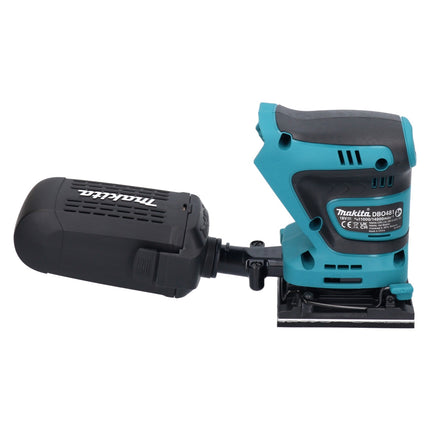 Makita DBO 481 RF1 Ponceuse vibrante sans fil 18 V 112 x 102 mm + 1x batterie 3,0 Ah + chargeur