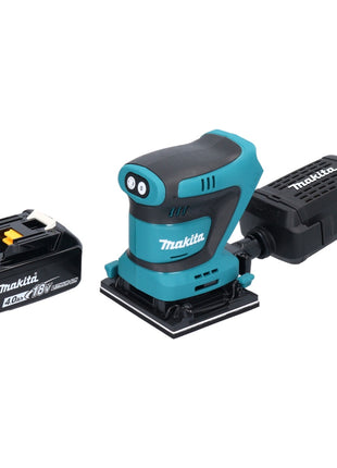 Makita DBO 481 M1 Ponceuse vibrante sans fil 18 V 112 x 102 mm + 1x batterie 4,0 Ah - sans chargeur