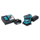 Makita DBO 481 RM1 Ponceuse vibrante sans fil 18 V 112 x 102 mm + 1x batterie 4,0 Ah + chargeur