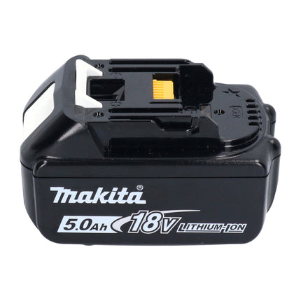 Makita DBO 481 T1 Ponceuse vibrante sans fil 18 V 112 x 102 mm + 1x batterie 5,0 Ah - sans chargeur
