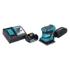 Makita DBO 481 RT1 Ponceuse vibrante sans fil 18 V 112 x 102 mm + 1x batterie 5,0 Ah + chargeur