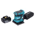 Levigatrice orbitale a batteria Makita DBO 481 G1 18 V 112 x 102 mm + 1x batteria ricaricabile 6,0 Ah - senza caricabatterie